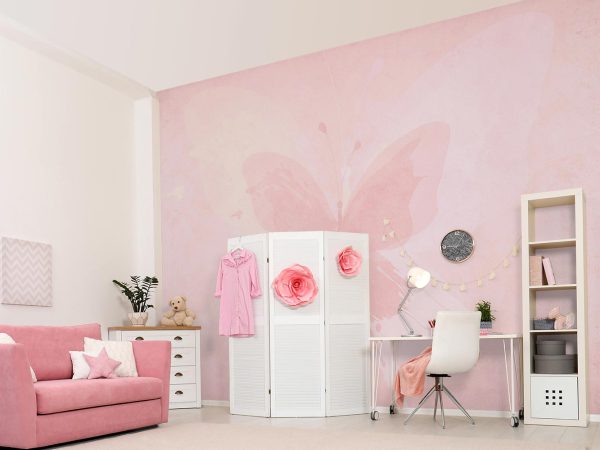 The queen butterfly girl room wallpaper mural A10026700