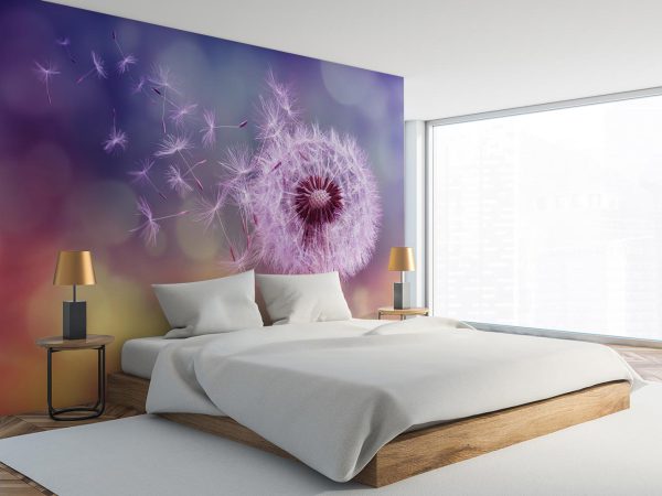 The dandelion departure bedroom wallpaper mural A10035900