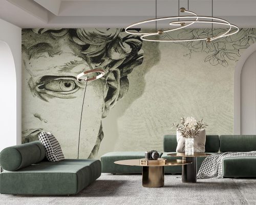 The Greek philosopher living room wallpaper mural A10038100
