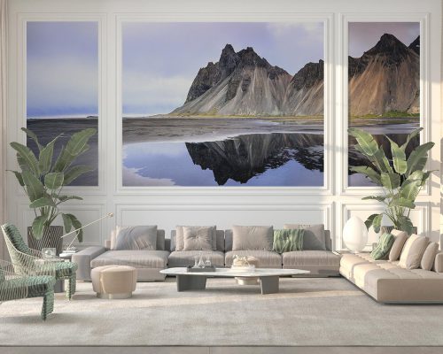 Vestrahorn Mountain in Iceland Wallpaper Mural A10061100 for living room