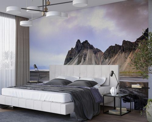 Vestrahorn Mountain in Iceland Wallpaper Mural A10061100 bedroom