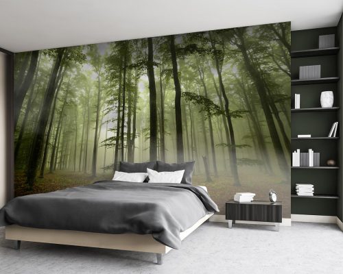 Green Lush Forest Wallpaper Mural A10130200 for bedroom