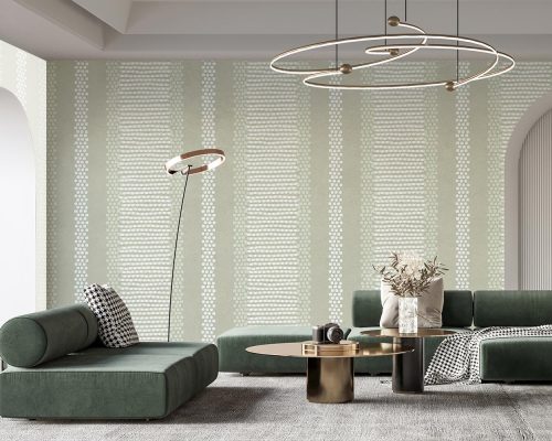 Gray Vertical Stripes Wallpaper Mural A10247300 for living room