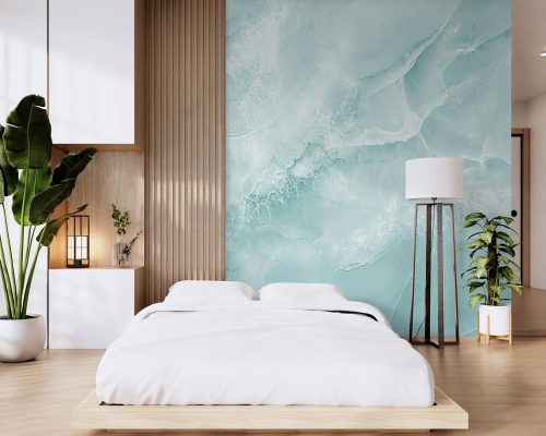 Blue Marble Stone Wallpaper Mural A10288400 for bedroom