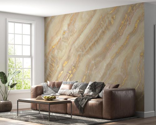 Cream Marble Stone Wallpaper Mural A10297800 for living room
