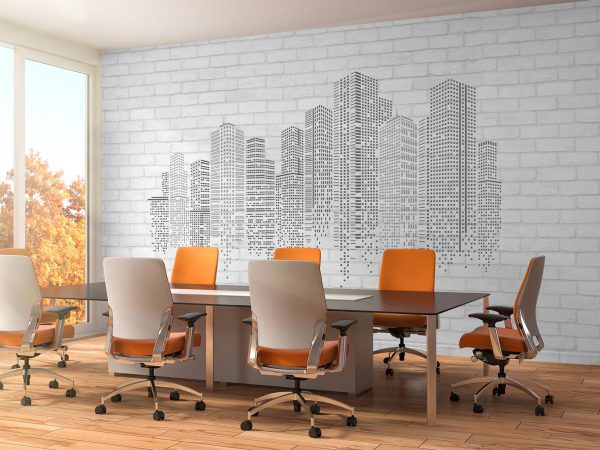 City Wallpaper Mural A12014510 suitable for office