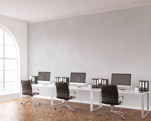 Soft gray Simple Wallpaper Mural A20010000 for office